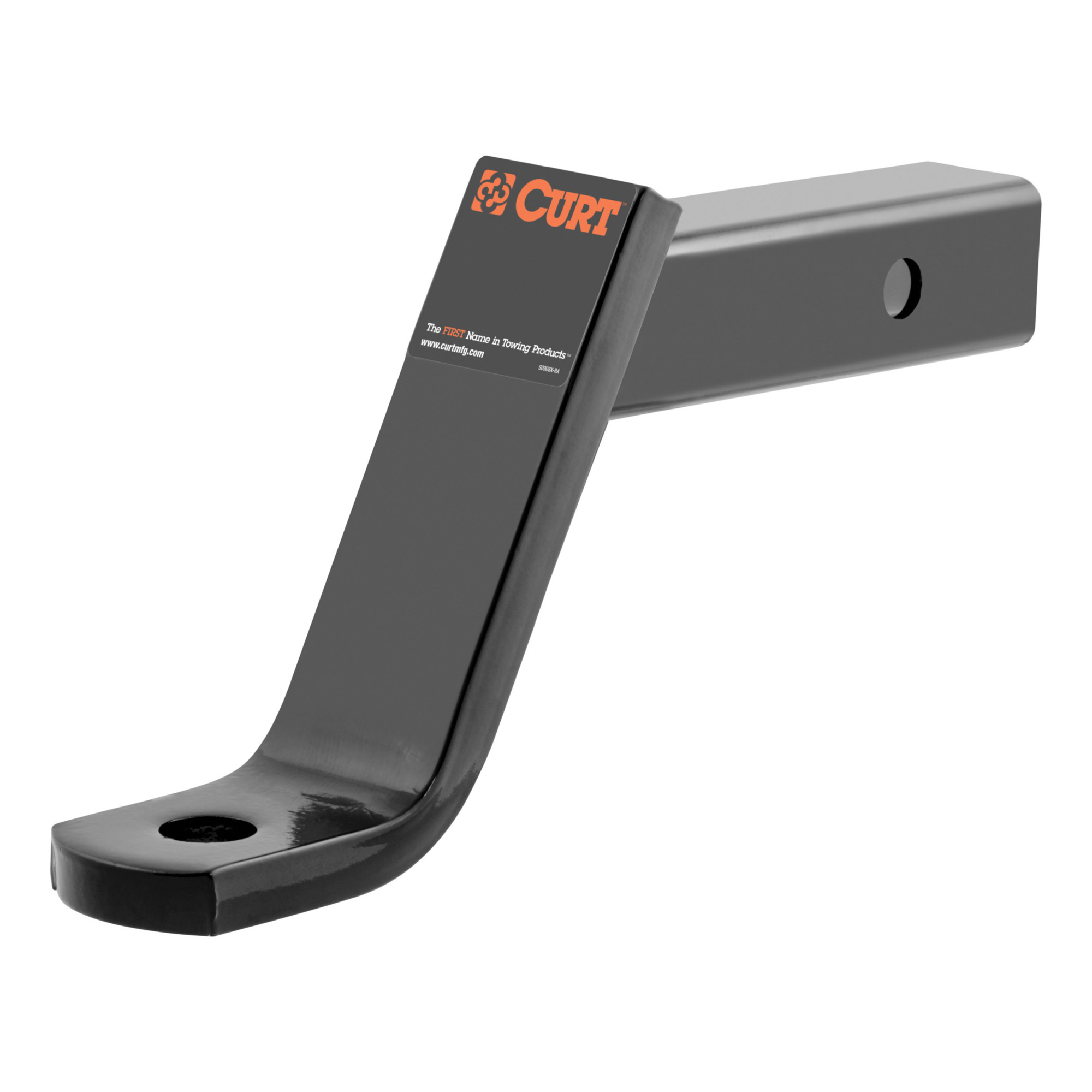 Curt Manufacturing, Class 3 Ball Mount (2in. Shank, 6in. Drop, 9-1/4in. Long), Model# 45070